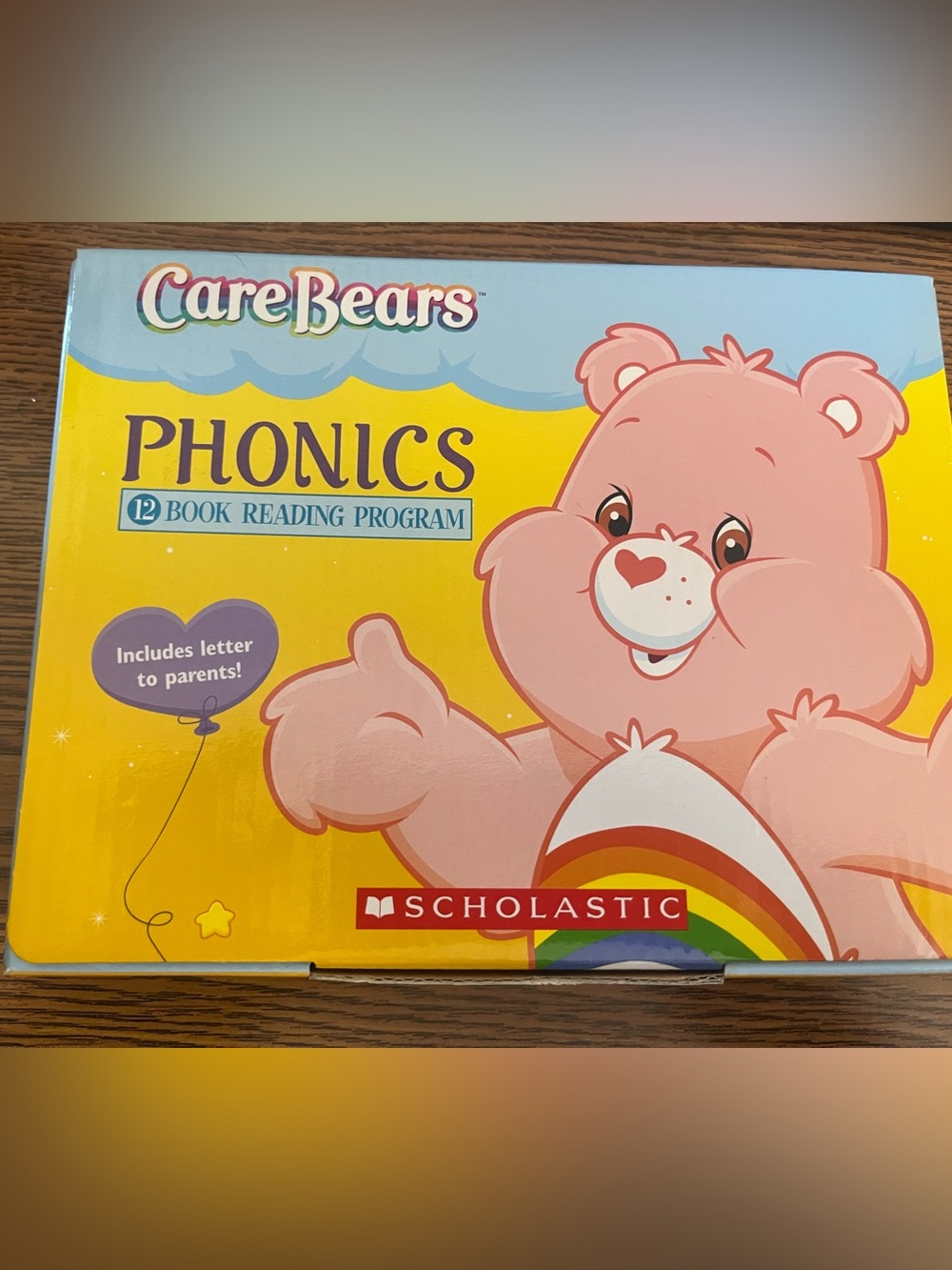 Scholastic Care Bears Pink Phonics 12-Book Reading Program